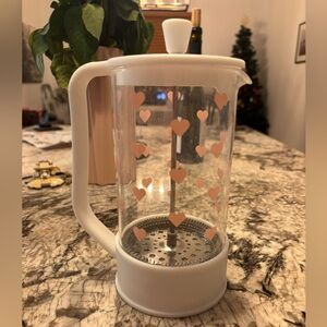 Paris Hilton Heart Design French Press Coffee Maker